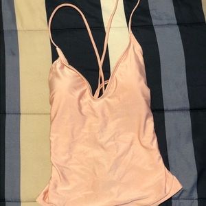 One piece bathing suit